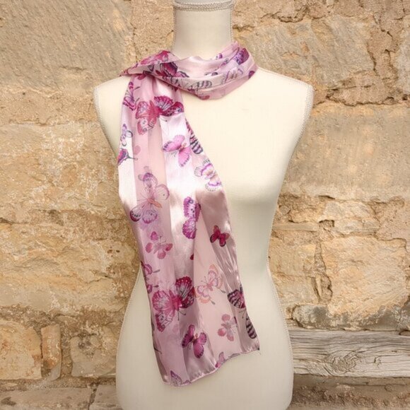 Silky Butterflies Scarf - Picture 1 of 2